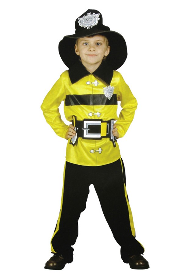 Halloween Costume Kids Firefighter Costume - Click Image to Close